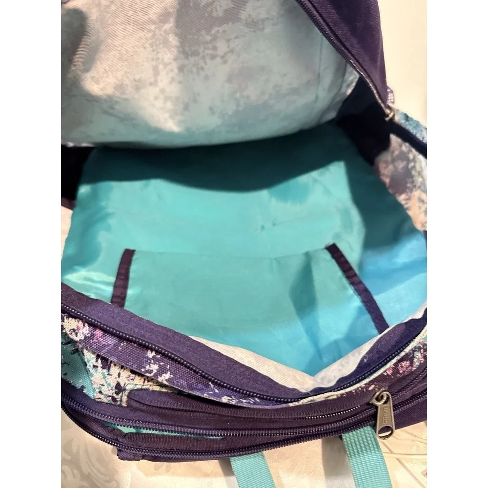 Trans By JanSport Tie Dizzle Purple Backpack 15